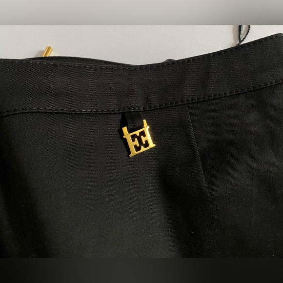 ESCADA Escada Skirt Black Pencil Cotton Skirt NWOT size Large size 44 - Picture 6 of 15